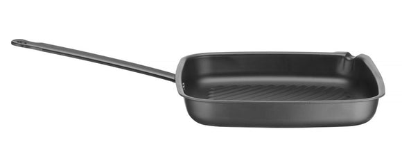 Grillpanne - Firkantet - Ribbet