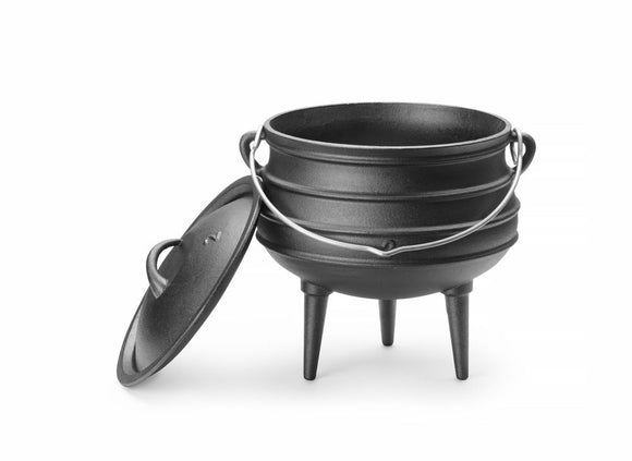 Støpejernsgryte - 6L - Svart