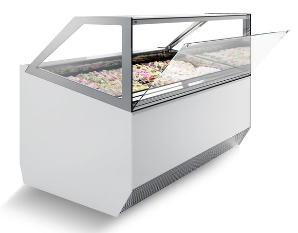 Ice cream display millenium 24 *transport på forespørsel*