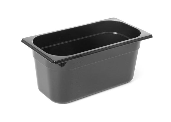 GN 1/3 Kontainer - 7,8L - Svart