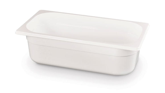 GN 1/3 Kontainer - 2,5L - Hvit