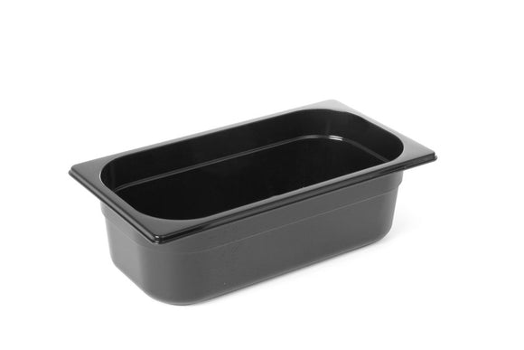 GN 1/4 Kontainer - 4L - Svart