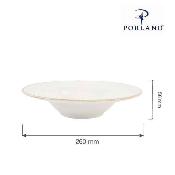 Sandpastaplate, 260 mm, Min. kjøp: 6