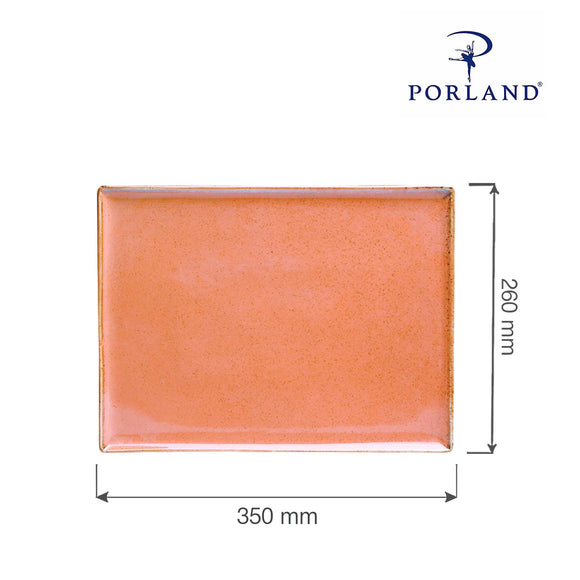 Ravfarget rektangulært brett, 350x260 mm, Min. kjøp: 6