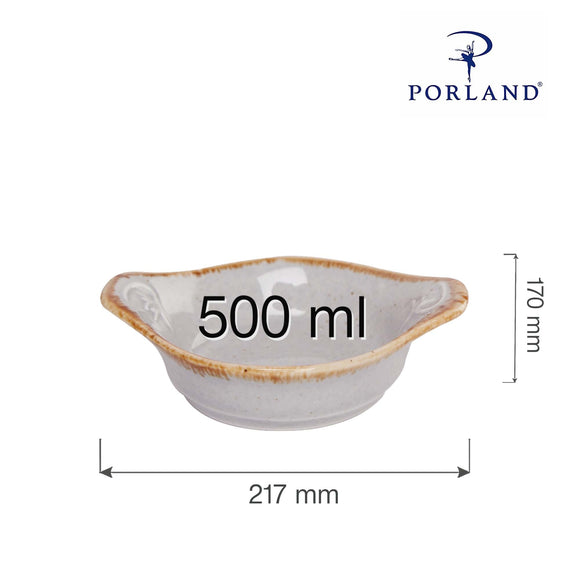 Askfarget ildfast form, 220 mm, Min. kjøp: 6