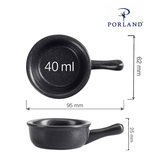 Miniskål av kull, 60 mm, Min. kjøp: 6