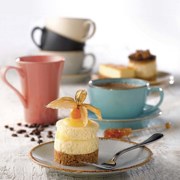 Elegant espressokopp i ravfarget farge, 80 ml, Min. kjøp: 6