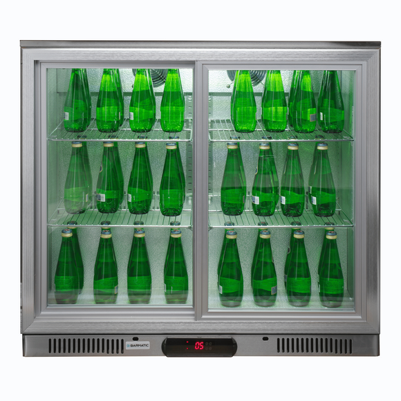 CANDOUR barkjøler 188L med skyvedør, 900x520x(H)835mm