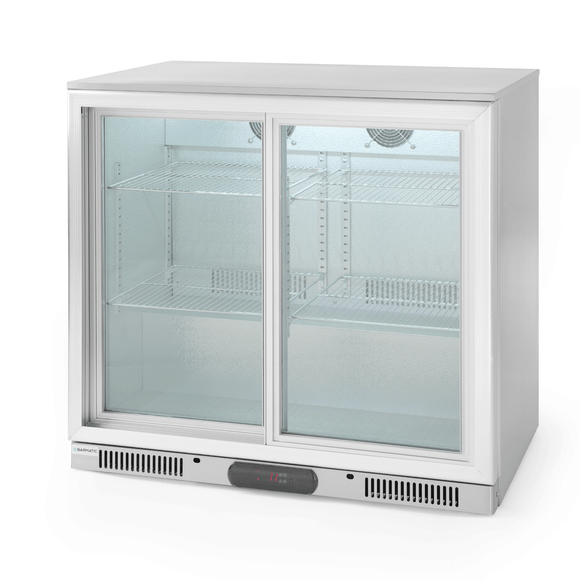 CANDOUR barkjøler 188L med skyvedør, 900x520x(H)835mm