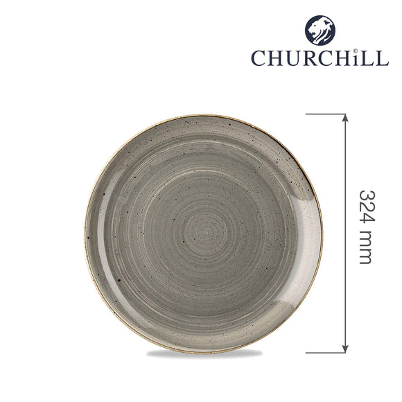 Stonecast Grå coupéplate, 324 mm, Min. kjøp: 6