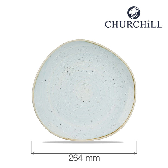 Stonecast Duck Egg rund sporplate, 264 mm, Min. kjøp: 6