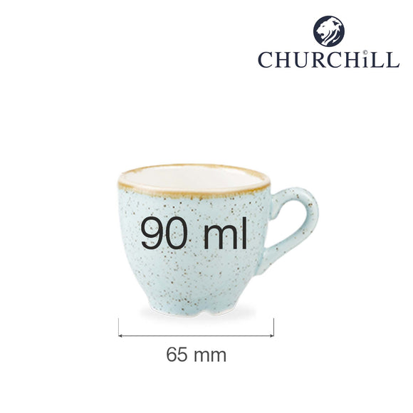 Stonecast Duck Egg espressokopp, 90 ml, Min. kjøp: 6