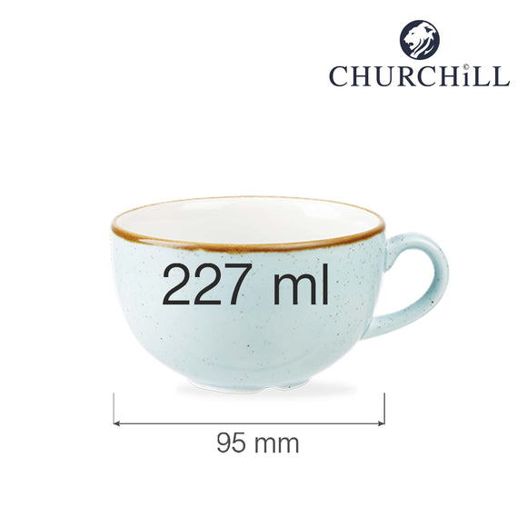 Stonecast Duck Egg cappuccinokopp, 227 ml, Min. kjøp: 6