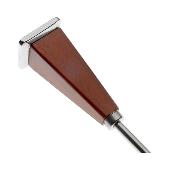 Deluxe isbitmaskin, firkantet trehåndtak, 203 mm