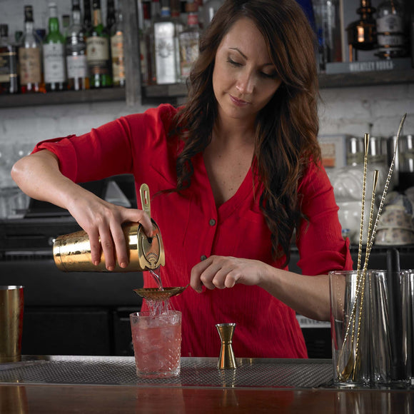 Julep-sil, forgylt, 165 mm