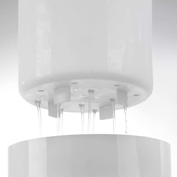 Hvit isbeholder - dobbeltvegget 5 l, 190 x (H) 200 mm