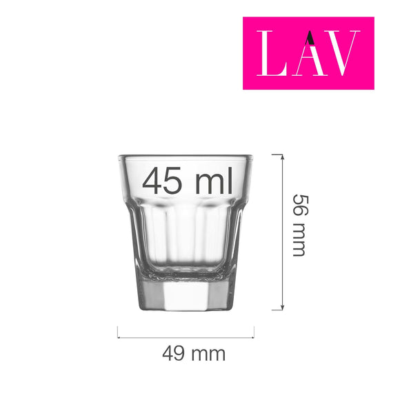 Aras likørglass 45 ml, Min. kjøp: 6