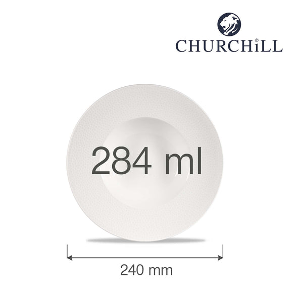 Isla bolle med bred kant, 240 mm, Min. kjøp: 6