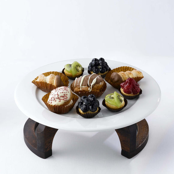 Hvit profilplate, 210 mm