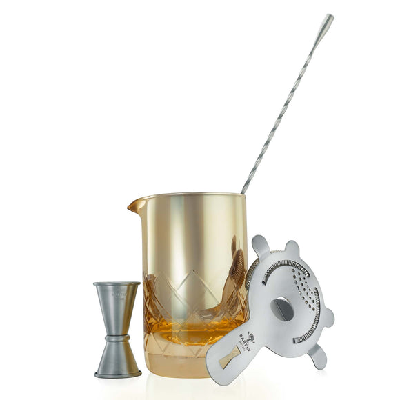 Blandeglass, 500 ml, gull, Barfly