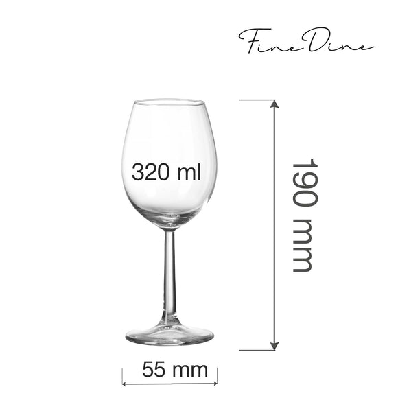 Volare Banquet vinglass, 320 ml, Min. kjøp: 6