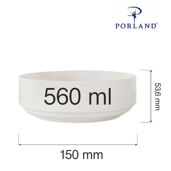 Dove stabelbar bolle, 150 mm, Min. kjøp: 6