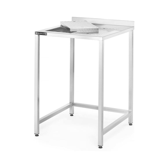 Oksygenbar-konstruksjonsbord, 600x650x(H)900 mm, Barmatic