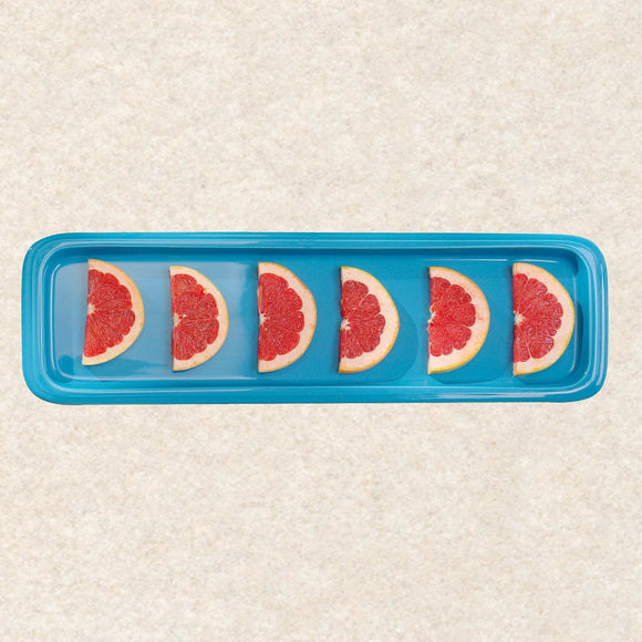 GN 1/2 porselensbrett, blå, (h)20mm