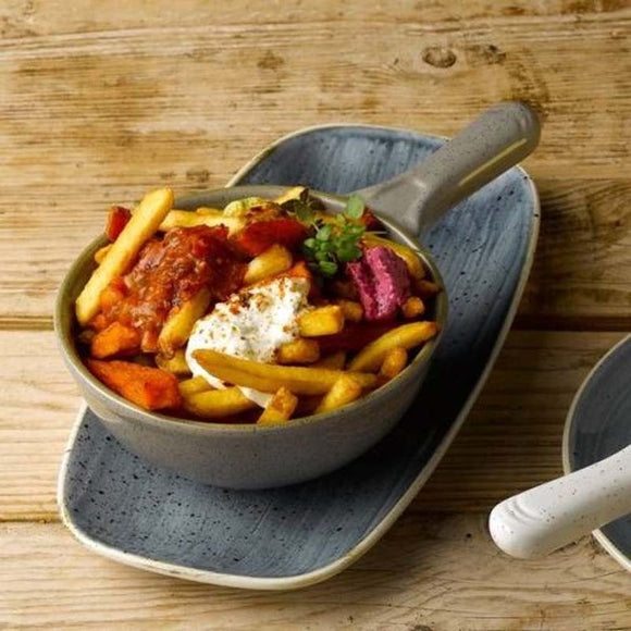 Stonecast Grå snackskål, 400 ml