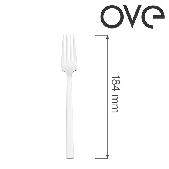 Lugano dessertgaffel, OVE, 184 mm, Min. kjøp: 12