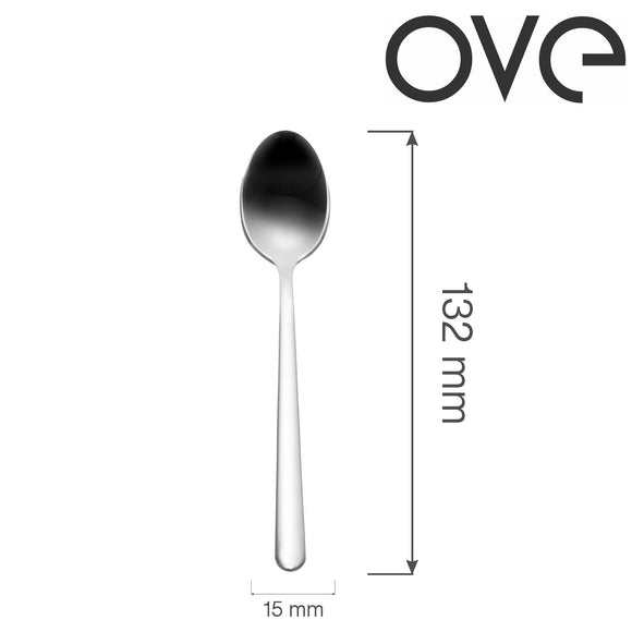 Adria teskje, OVE, 132 mm, Min. kjøp: 12