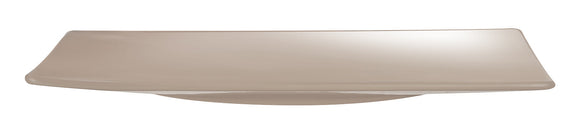 Purity Taupe-tallerken, 280x280x(H)20mm