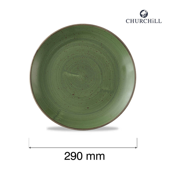 Stonecast Sorrel Green Coupe-plate, 290 mm, Min. kjøp: 6