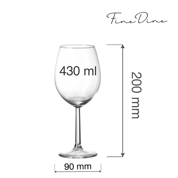 Volare Banquet vinglass, 430 ml, Min. kjøp: 6