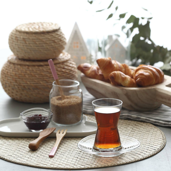 Phuket glasskrukke med lokk, 290 ml, LAV, Min. kjøp: 6