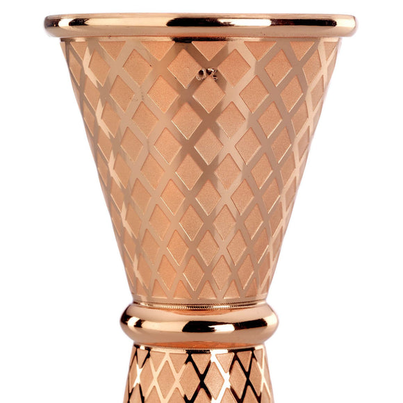 Diamond Lettice japansk jigger, kobber, 30/60 ml