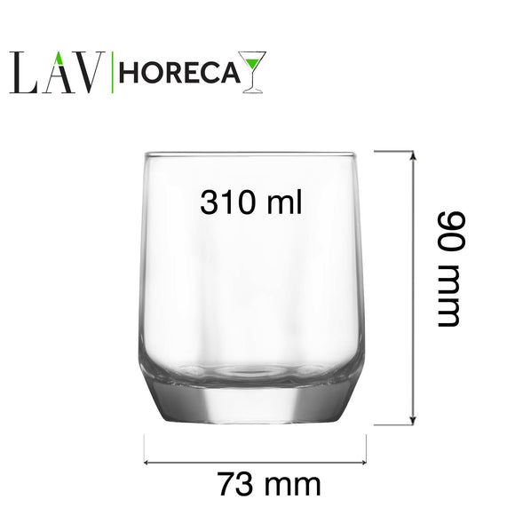 Riga gammeldags glass, 310 ml, LAV, Min. kjøp: 12