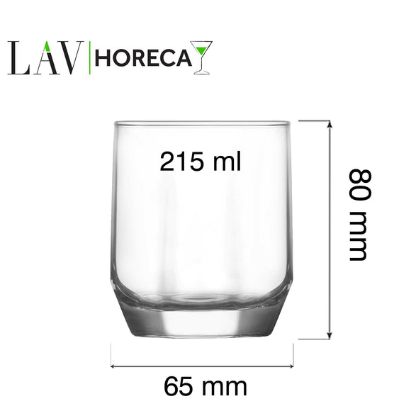 Riga brusglass, 215 ml, LAV, Min. kjøp: 12