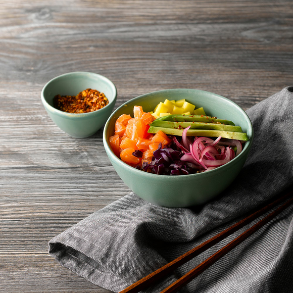 Andorra Green Contour snackskål, 130x65mm, Min. kjøp: 12