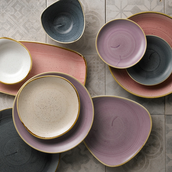 Stonecast Blueberry coupé-tallerken, 165 mm, Min. kjøp: 12