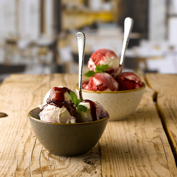 Stonecast Grå snackskål, 400 ml