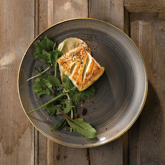 Stonecast Grå coupéplate, 288 mm, Min. kjøp: 6