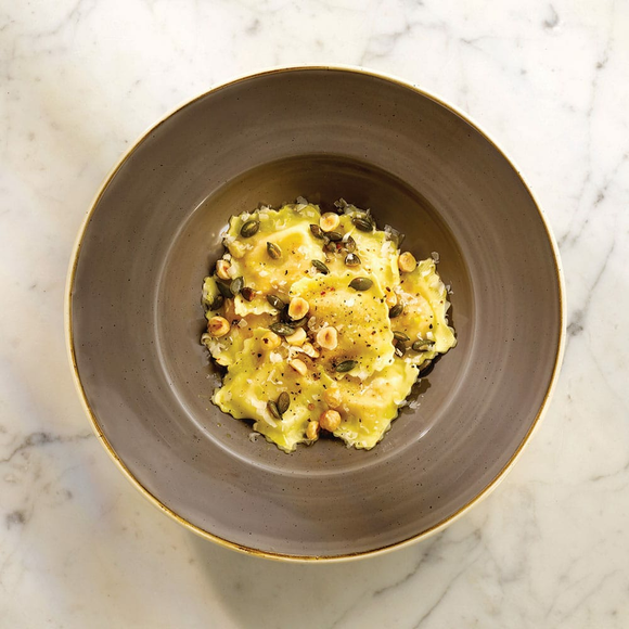 Stonecast Grey Profile bredkantet skål, 280 mm, Min. kjøp: 6