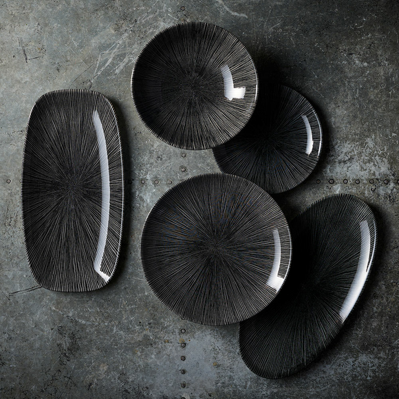 Astro Metallic Blå Coupé-skål, 250 mm, Min. kjøp: 6