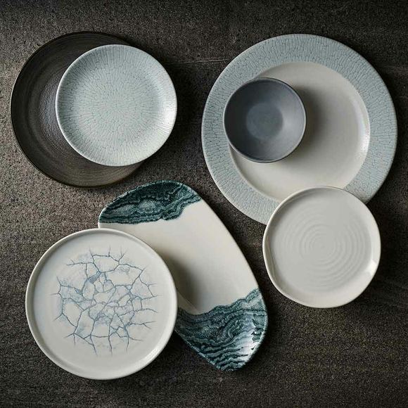 Delta Grey Classic-tallerken, 280 mm, Min. kjøp: 6