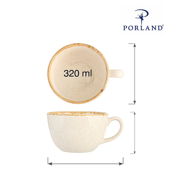 Elegant sandkopp, 320 ml, Min. kjøp: 6