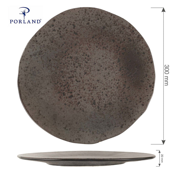 Presentasjonsplate i jernstein, 300 mm, Min. kjøp: 6