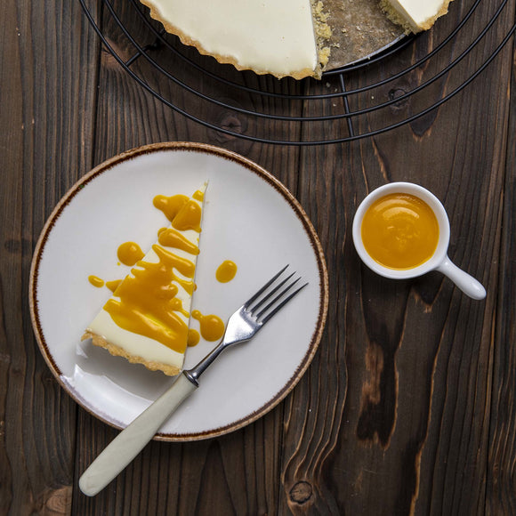 Vanilje flat tallerken, 240 mm, Min. kjøp: 6