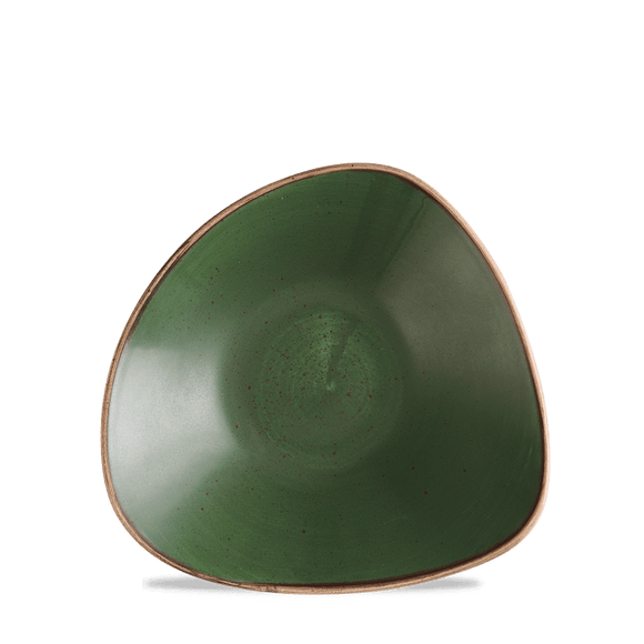 Stonecast Sorrel Green Trekantskål, 150 mm, Min. kjøp: 6