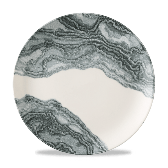 Tide Black Coupé-plate, 290 mm, Min. kjøp: 6